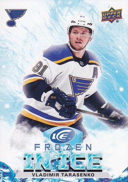 insert karta VLADIMIR TARASENKO 21-22 UD Ice Frozen in Ice číslo FI-22